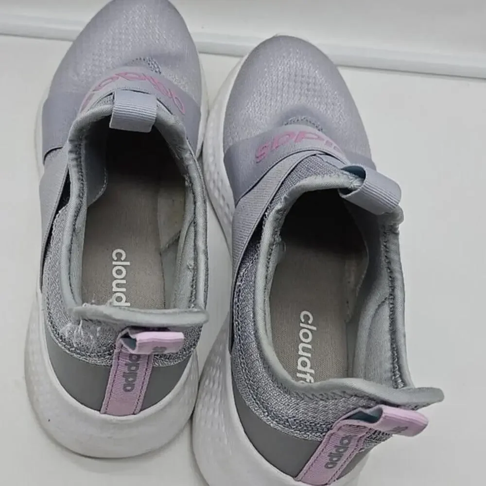 Adidas Women's Puremotion Adapt FY7234 Silver Running Shoes Sneakers Size:‎ 8